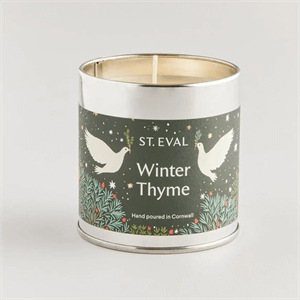 St Eval Winter Thyme Scented Candle Tin